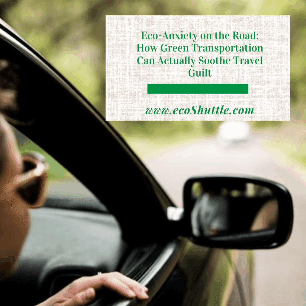 Person sitting in a car