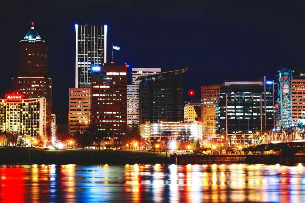 Skyline of Portland